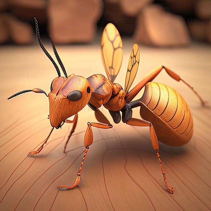 3D модель Camponotus senex (STL)